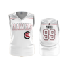 3283 WOMENS V NECK SLEEVELESS OHIO-REDHAWKS-BLACK-12U-2