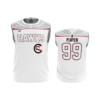 3283 MENS SPORT CREW NECK SLEEVELESS OHIO-REDHAWKS-BLACK-12U-2