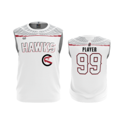 3283 MENS SPORT CREW NECK SLEEVELESS OHIO-REDHAWKS-BLACK-12U-2