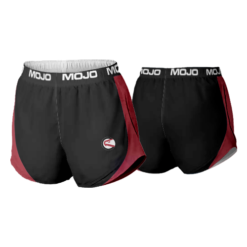 3283 WOMENS MICRO FIBER PRACTICE SHORT REDHAWKS-BLACK-12U-3