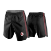 3283 MENS MIRCO FIBER 160gsm SHORT REDHAWKS-BLACK-12U-3