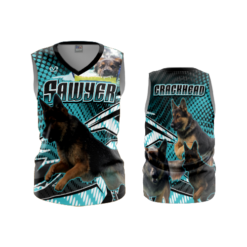 3739 WOMENS V NECK SLEEVELESS CRACKHEAD-1