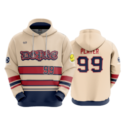 1986 UNISEX FLEECE HOODY DGP&E-FLESH