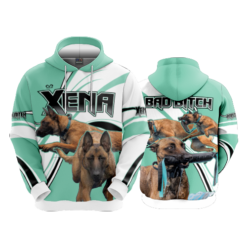 3739 UNISEX FLEECE HOODY BAD-BITCH-2