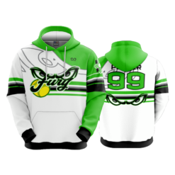 3754 UNISEX FLEECE HOODY FURY-1