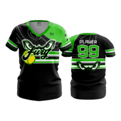 3754 WOMENS V NECK FURY-2