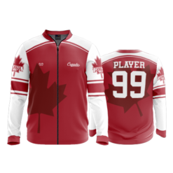 1983 UNISEX WARM UP FULL ZIP SWEATJACKET CANADA-ADDON