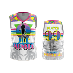 3761 WOMENS V NECK SLEEVELESS JOE-MONSTA-2