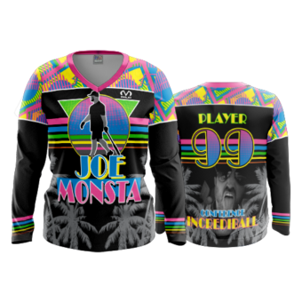 3761 WOMENS V NECK LONGSLEEVE JOE-MONSTA-1