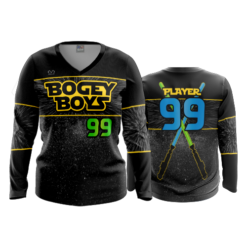 423 WOMENS V NECK LONGSLEEVE BOGEY-BOYS-1