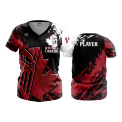 3767 WOMENS V NECK CANADA-1