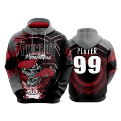3765 UNISEX FLEECE HOODY PLUMBERS-AND-PIPEFITTERS-354-1