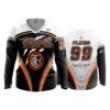 2217 WOMENS V NECK LONGSLEEVE TIGERS-1