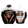2217 UNISEX FLEECE HOODY TIGERS-1