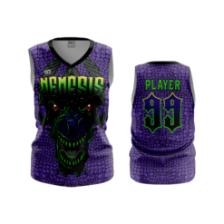 1983 WOMENS V NECK SLEEVELESS NEMESIS-1
