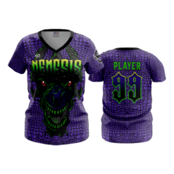 1983 WOMENS V NECK NEMESIS-1
