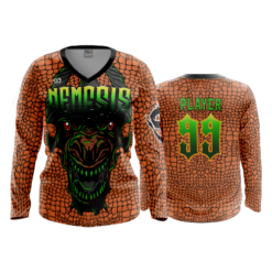 1983 WOMENS V NECK LONGSLEEVE NEMESIS-2