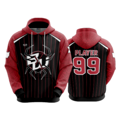 3488 UNISEX FLEECE HOODY BLACK-WIDOWS-1