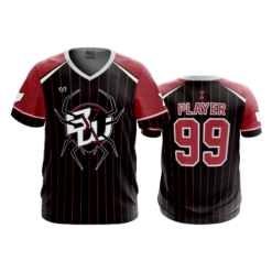3488 MENS SPORT V NECK BLACK-WIDOWS-1
