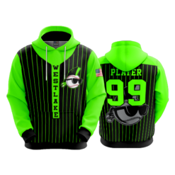 3762 UNISEX FLEECE HOODY WESTLAKE-FLO-GREEN-1-FLO INK + $5