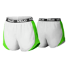 3762 WOMENS MICRO FIBER PRACTICE SHORT WESTLAKE-FLO-GREEN-2-FLO INK + $5