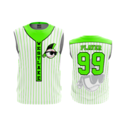 3762 MENS SPORT CREW NECK SLEEVELESS WESTLAKE-FLO-GREEN-2-FLO INK + $5