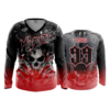 3771 WOMENS V NECK LONGSLEEVE MISFITZZ-1