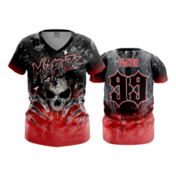 3771 WOMENS V NECK MISFITZZ-1