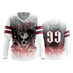 3771 WOMENS V NECK LONGSLEEVE MISFITZZ-2