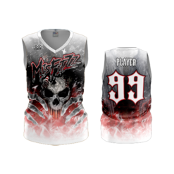 3771 WOMENS V NECK SLEEVELESS MISFITZZ-2