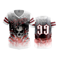 3771 WOMENS V NECK MISFITZZ-2