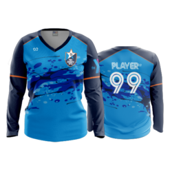 3750 WOMENS V NECK LONGSLEEVE PIKE-COUNTY-SOCCER-HC-2