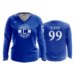 3760 WOMENS V NECK LONGSLEEVE