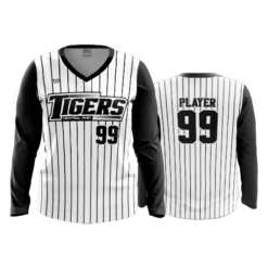 2573 WOMENS V NECK LONGSLEEVE CENTRAL-OHIO-TIGERS-1