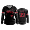 3486 WOMENS V NECK LONGSLEEVE BUCKEYE-BOMB-SQUAD-1