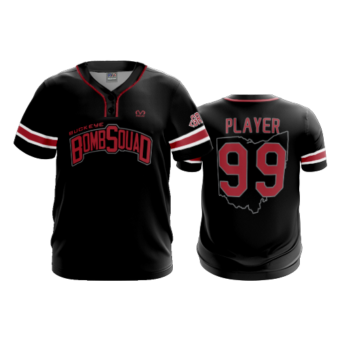 3486 MENS 2 BUTTON SCOOP NECK BUCKEYE-BOMB-SQUAD-1