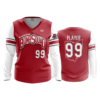 3486 WOMENS V NECK LONGSLEEVE BUCKEYE-BOMB-SQUAD-3