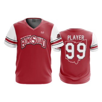 3486 MENS SPORT V NECK BUCKEYE-BOMB-SQUAD-3