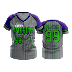 3773 WOMENS V NECK MID-OHIO-POISON-2