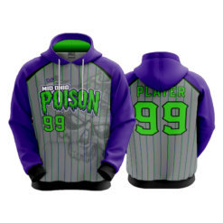3773 UNISEX FLEECE HOODY MID-OHIO-POISON-2