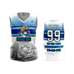 1308 WOMENS V NECK SLEEVELESS VINTAGE-GOAT-2
