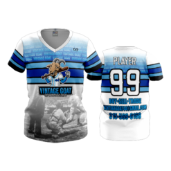 1308 WOMENS V NECK VINTAGE-GOAT-2
