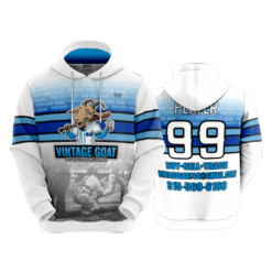 1308 UNISEX FLEECE HOODY VINTAGE-GOAT-2