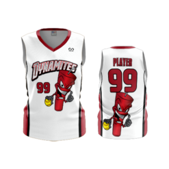 3689 WOMENS V NECK SLEEVELESS OHIO-DYNAMITES-1