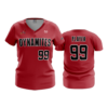 3689 WOMENS V NECK OHIO-DYNAMITES-2