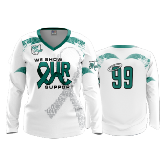 2811 WOMENS V NECK LONGSLEEVE OHIO-STING-BATTEN-1