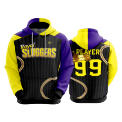 3777 UNISEX FLEECE HOODY ROYAL-SLUGGERS-1
