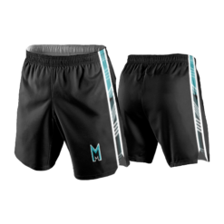 2500 MENS MIRCO FIBER 160gsm SHORT MIDWEST-MAYHEM-BLACK