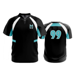 2500 UNISEX DERBY JACKET SHORT SLEEVE MIDWEST-MAYHEM-BLACK