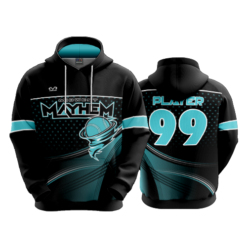 2500 UNISEX FLEECE HOODY MIDWEST-MAYHEM-BLACK